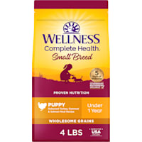 Wellness Complete Health Turkey, Salmon & Oatmeal Natural Small Breed Dry Puppy Food
