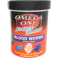 Omega One Freeze Dried Blood Worms
