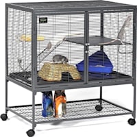 Midwest Critter Nation Single Unit with Stand Small Animal Cage