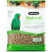 ZuPreem AvianMaintenance Natural Bird Diet for Parrots & Conures