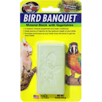 Zoo Med Vegetable Bird Banquet Block
