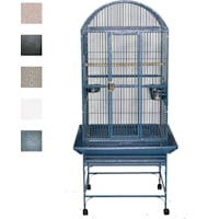 A&E Cage Company Classico Dometop Medium Bird Cage in Black
