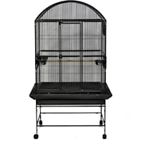 A&E Cage Company Stainless Steel Palace Dometop Bird Cage