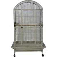 A&E Cage Company Stainless Steel Macaw Mansion Dometop Bird Cage