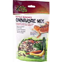 Zilla Omnivore Reptile Munchies Reptile Food