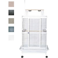 A&E Cage Company 40" X 30" Play Top Bird Cage in Black