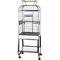 A&E Cage Company Flat-Top Playtop Bird Cage with Plastic Base