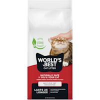 World's Best Cat Litter Mulitple Cats Flushable Unscented Corn Cat Litter
