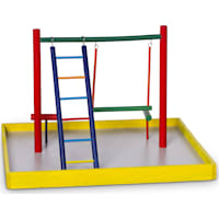 Prevue Pet Products Cockatiel Court Tabletop Playpen