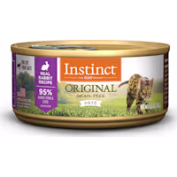 Instinct Original Grain Free Real Rabbit Recipe Natural Wet Canned Cat Food