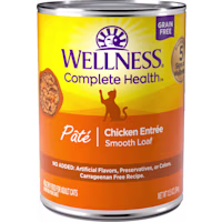 Wellness Complete Health Grain Free Chicken Entree Pate Wet Cat Food