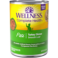Wellness Complete Health Grain Free Turkey Dinner Pate Wet Cat Food