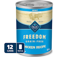 Blue Buffalo Freedom Natural Grain-Free, Chicken Recipe, Wet Dog Food