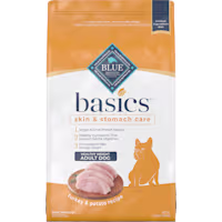 Blue Buffalo Blue Basics Skin & Stomach Care Natural Adult Healthy Weight Turkey & Potato Dry Dog Food
