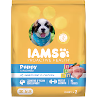 IAMS Proactive Health Chicken & Whole Grains Smart Puppy Large Breed Dry Dog Food