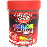 Omega One Color Slow-Sinking Mini Pellets