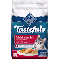 Blue Buffalo Blue Tastefuls Salmon & Brown Rice Recipe Natural Dry Food for Adult Indoor Cats