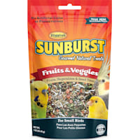 Higgins Sunburst Fruits & Veggies Gourmet Treats for Small Birds
