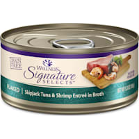 Wellness CORE Signature Selects Natural Grain Free Flaked Skipjack Tuna & Shrimp Wet Cat Food