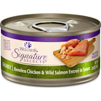 Wellness CORE Signature Selects Natural Grain Free Chunky Chicken & Salmon Wet Cat Food