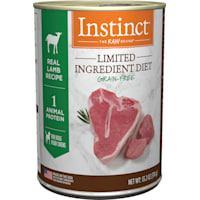 Instinct Limited Ingredient Diet Grain Free Real Lamb Recipe Natural Wet Canned Dog Food
