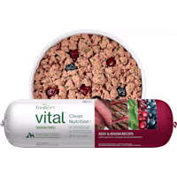 Freshpet Vital Grain Free Beef & Bison Recipe Roll Fresh Dog Food