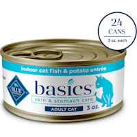 Blue Buffalo Basics Grain-Free, Fish, Adult Wet Cat Food