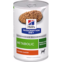 Hill's Prescription Diet Metabolic Weight Management Chicken Flavor Canned Dog Food