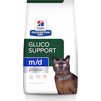 Hill's Prescription Diet m/d Gluco Support Chicken Flavor Dry Cat Food