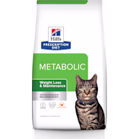 Hill's Prescription Diet Metabolic Weight Management Chicken Flavor Dry Cat Food