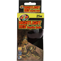Zoo Med Nightlight Red Bulb for Reptiles, 25 Watts