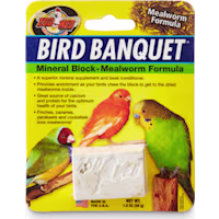 Zoo Med Mealworm Bird Banquet Block