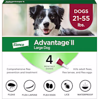 Advantage II Vet-Recommended Flea Treatment & Prevention for Large Dogs