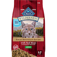 Blue Buffalo Wilderness Rocky Mountain Recipe, Red Meat, Natural Dry Cat Food