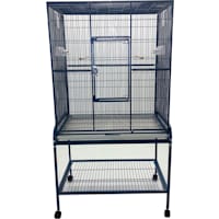 A&E Cage Company Flight Bird Cage in Blue