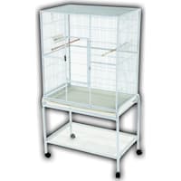 A&E Cage Company Flight Bird Cage in White