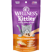 Wellness Kittles Crunchy Natural Grain Free Chicken & Cranberry Cat Treats