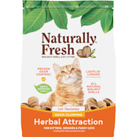 Naturally Fresh Herbal Attraction Quick-Clumping Natural Walnut Cat Litter