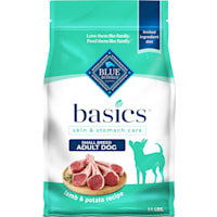 Blue Buffalo Basics Limited Ingredient Diet, Lamb Recipe Grain-Free Dry Dog Food for Small Breed Adult Dogs