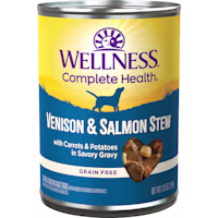 Wellness Venison & Salmon Stew with Potatoes & Carrots Canned Dog Food