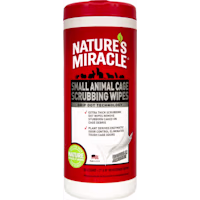 Nature's Miracle Small Animal Cage Scrubbing Wipes