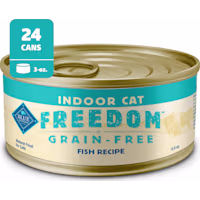 Blue Buffalo Freedom Natural Grain-Free, Fish, Indoor Adult Wet Cat Food
