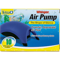 Tetra Whisper Air Pump for Aquariums Up to 10 Gallons, Non-UL Listed