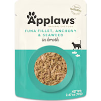 Applaws Natural Tuna with whole Anchovy and Seaweed in Broth Wet Cat Food