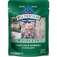 Blue Buffalo Blue Wilderness Wild Cuts Tasty Duck Morsels Wet Cat Food