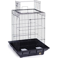 Prevue Pet Products Clean Life Series Playtop Bird Cage in Black