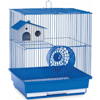 Prevue Pet Products Two Story Blue Small Animal Cage