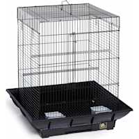 Prevue Pet Products Clean Life Series Bird Cage in Black