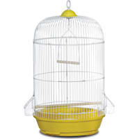 Prevue Pet Products Classic Round Bird Cage in Yellow