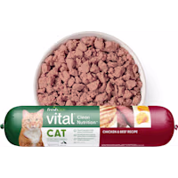 Fresh Vital Chicken & Beef Recipe Roll Cat Food